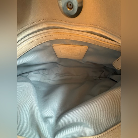 Vintage Coach Legacy Slim Shoulder Bag | 8148 | Metal Handtag | 2000 | GUC - Picture 11 of 12